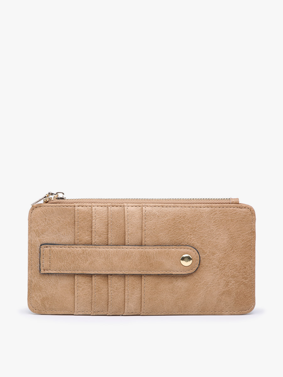Saige Vegan Wallet - MOCHA