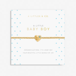 A Littles & Co. -  'Baby Boy' Bracelet