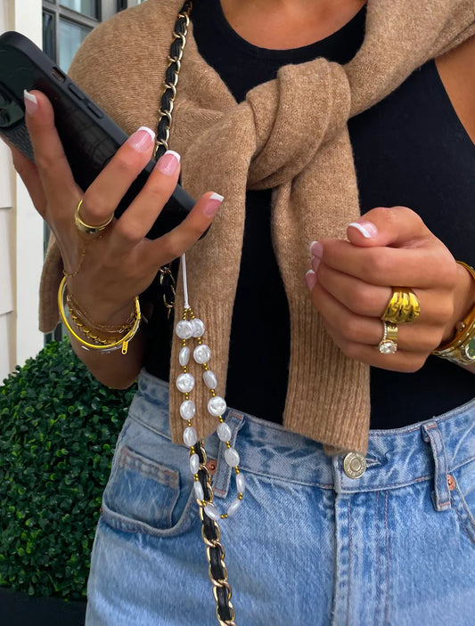 Chansutt Pearls - Pearl Cell Phone Chain