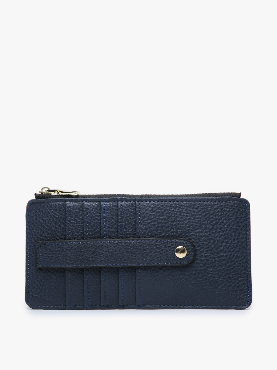 Saige Vegan Wallet - NAVY
