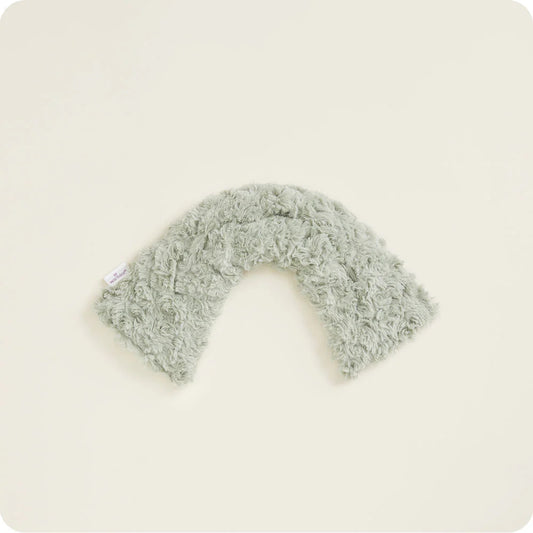 WARMIES- Curly Sage Green Microwavable & Cooling Neck Wrap