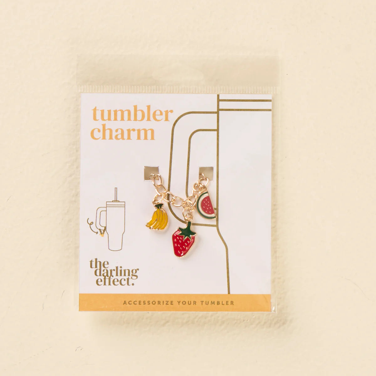 Tumbler Charm - Fruit Fusion