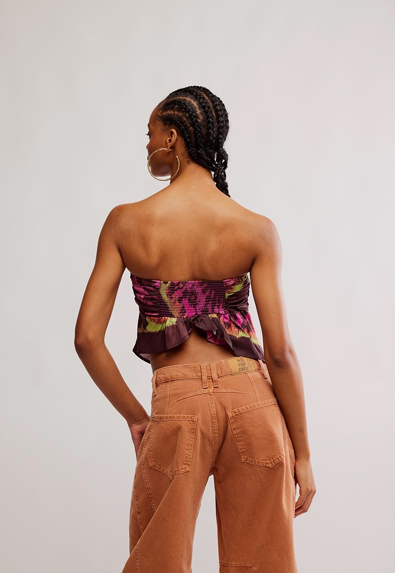 Free People - Better Than That Strapless Top - NIGHT COMBO