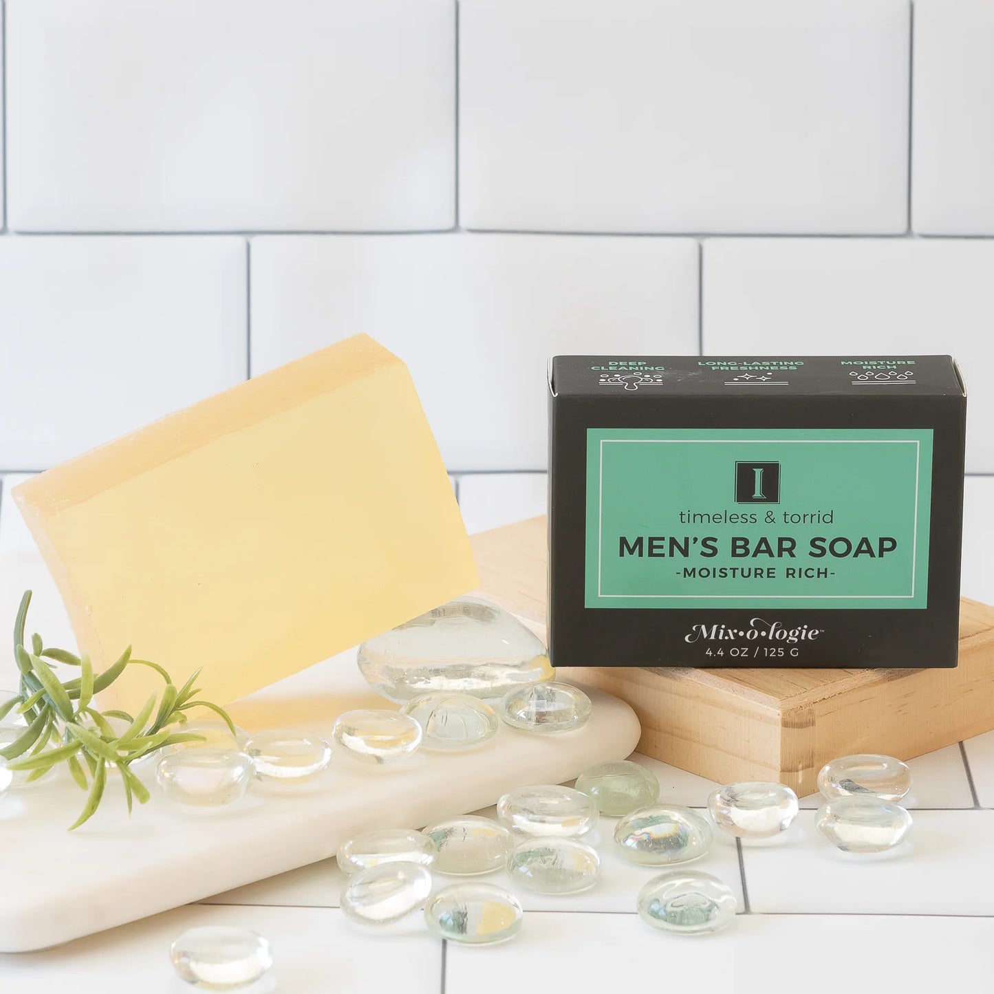 Mixologie - Bar Soap - MEN'S I - (TIMELESS AND TORRID SCENT)