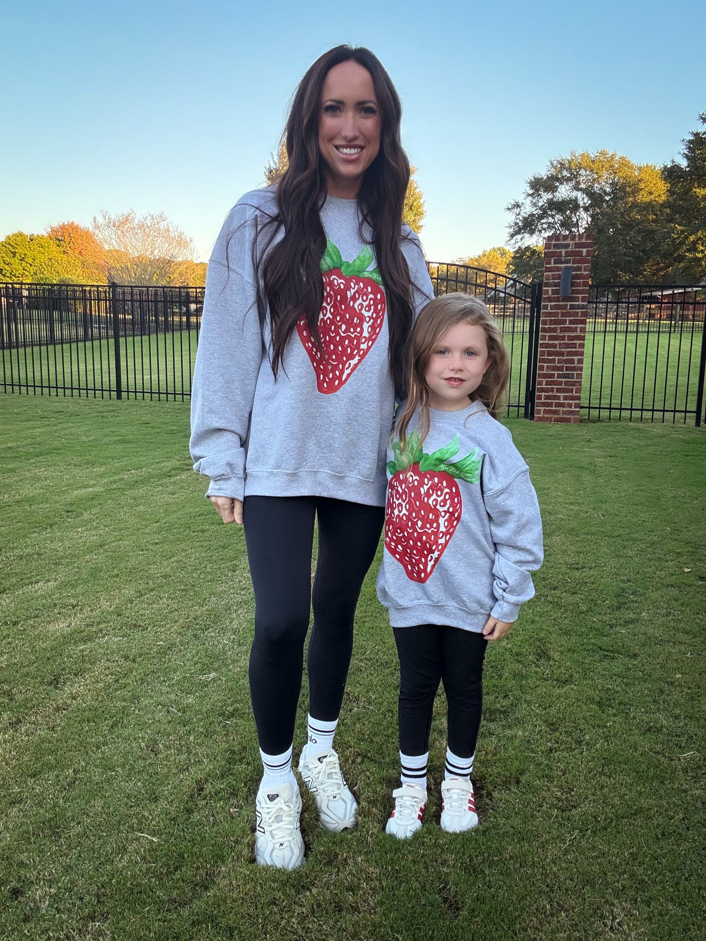Taste and See Strawberry Graphic Sweatshirt