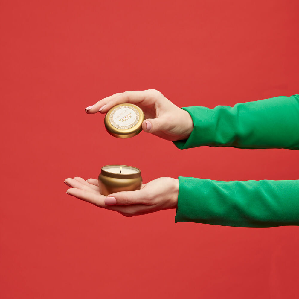 Capri Blue -Pumpkin Dulce Glam Mini Tin, 3 oz