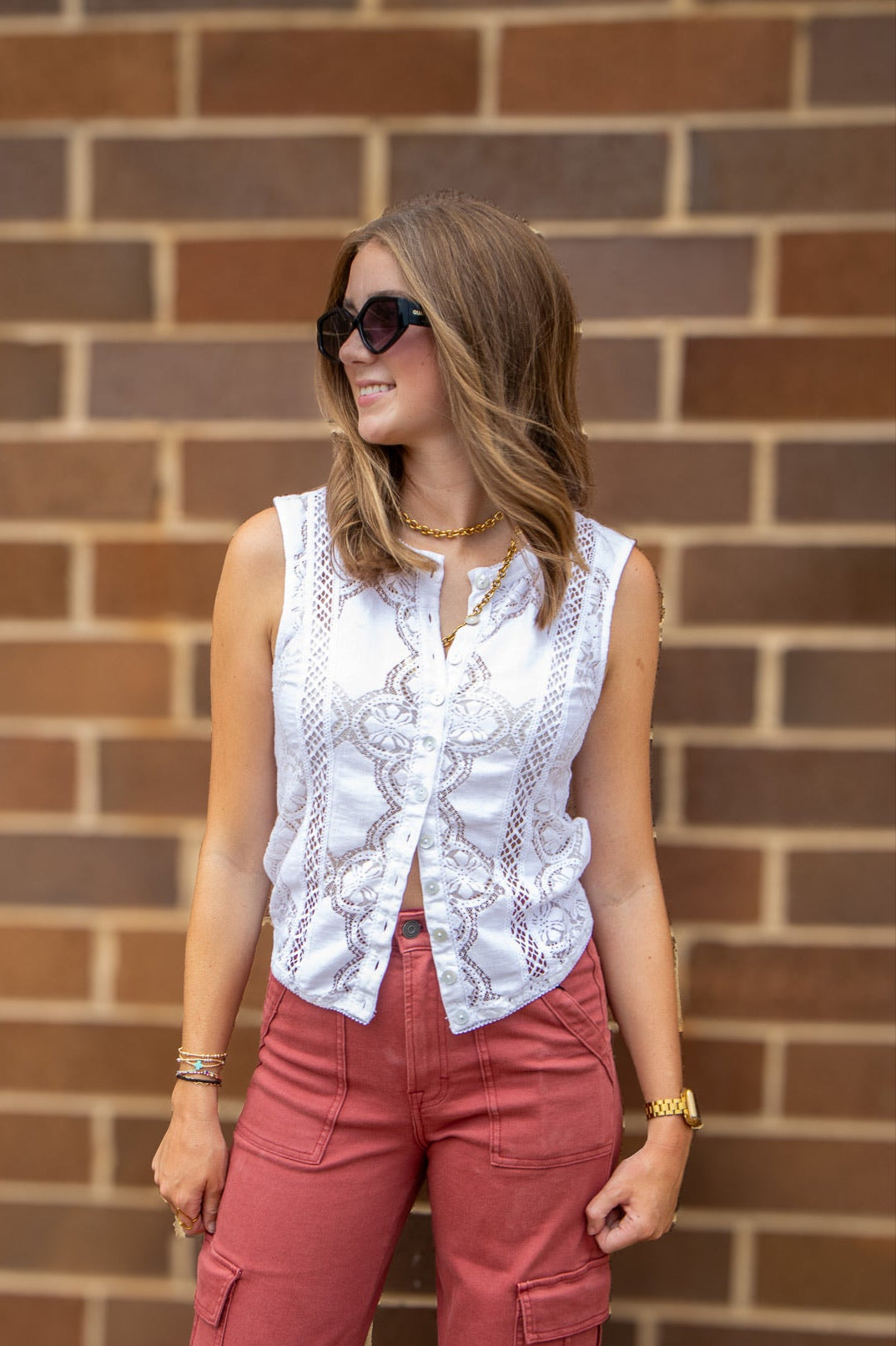 フリーピープル レディース シャツ トップス Sleeveless Scoop Neck Top 送料無料 フリーピープル レディース タンクトップ トップス Hialeah