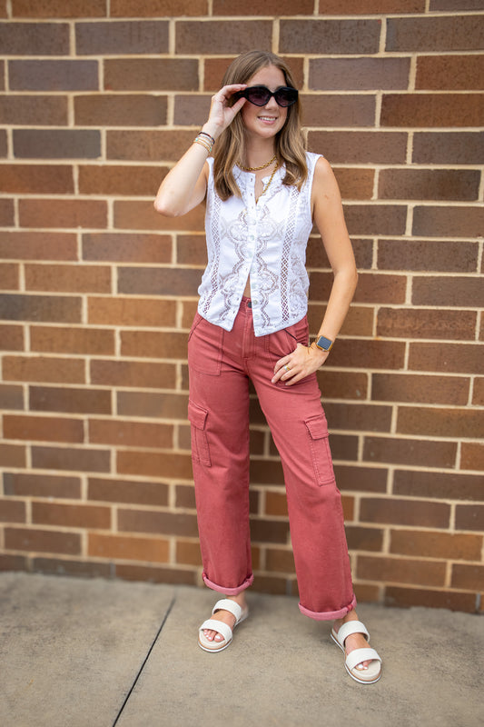 Free People - Jae Knit Top - IVORY