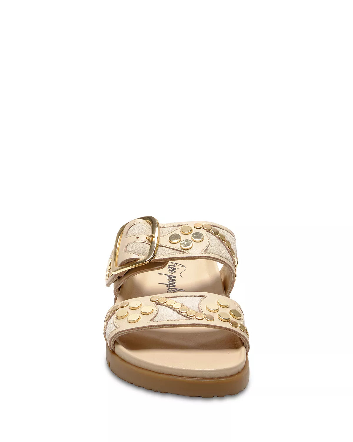Free People - Revelry Studded Sandals - PLASTER