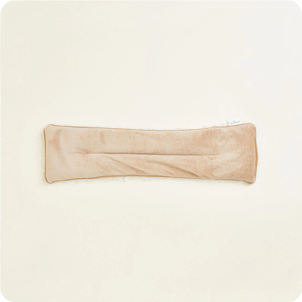 WARMIES - Marshmallow Brown Microwavable & Cooling Neck Wrap