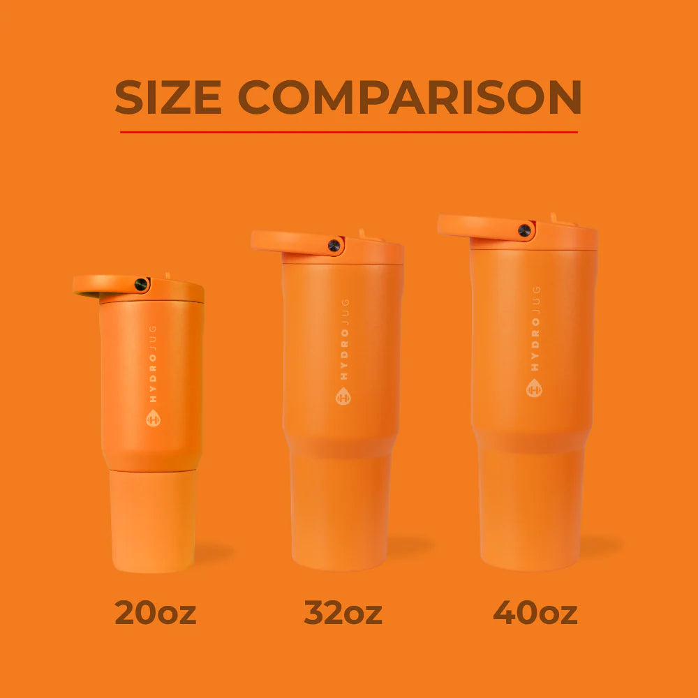 HydroJug - TANGERINE - Sport 32oz.