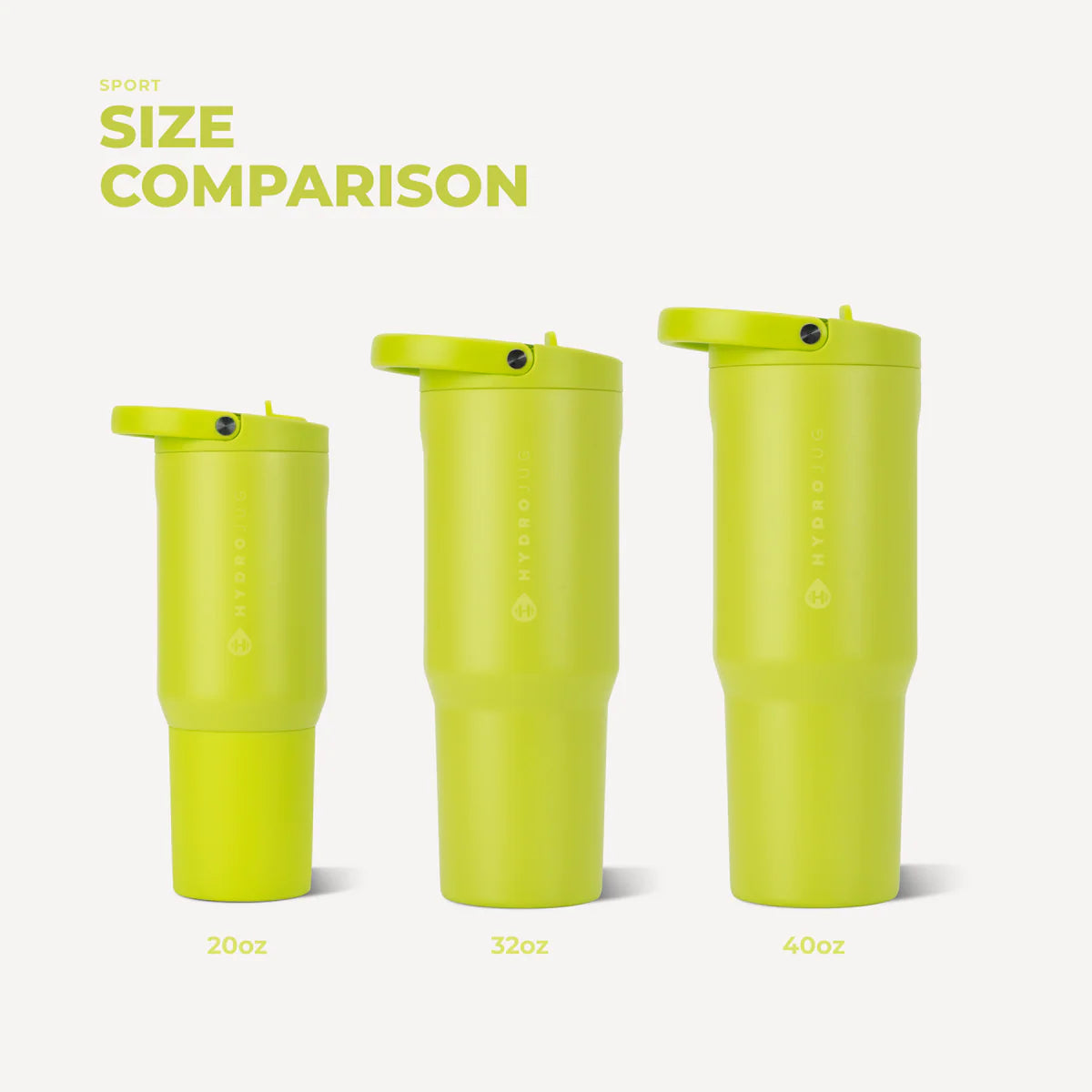 HydroJug - Lemon Lime - Sport 32oz.