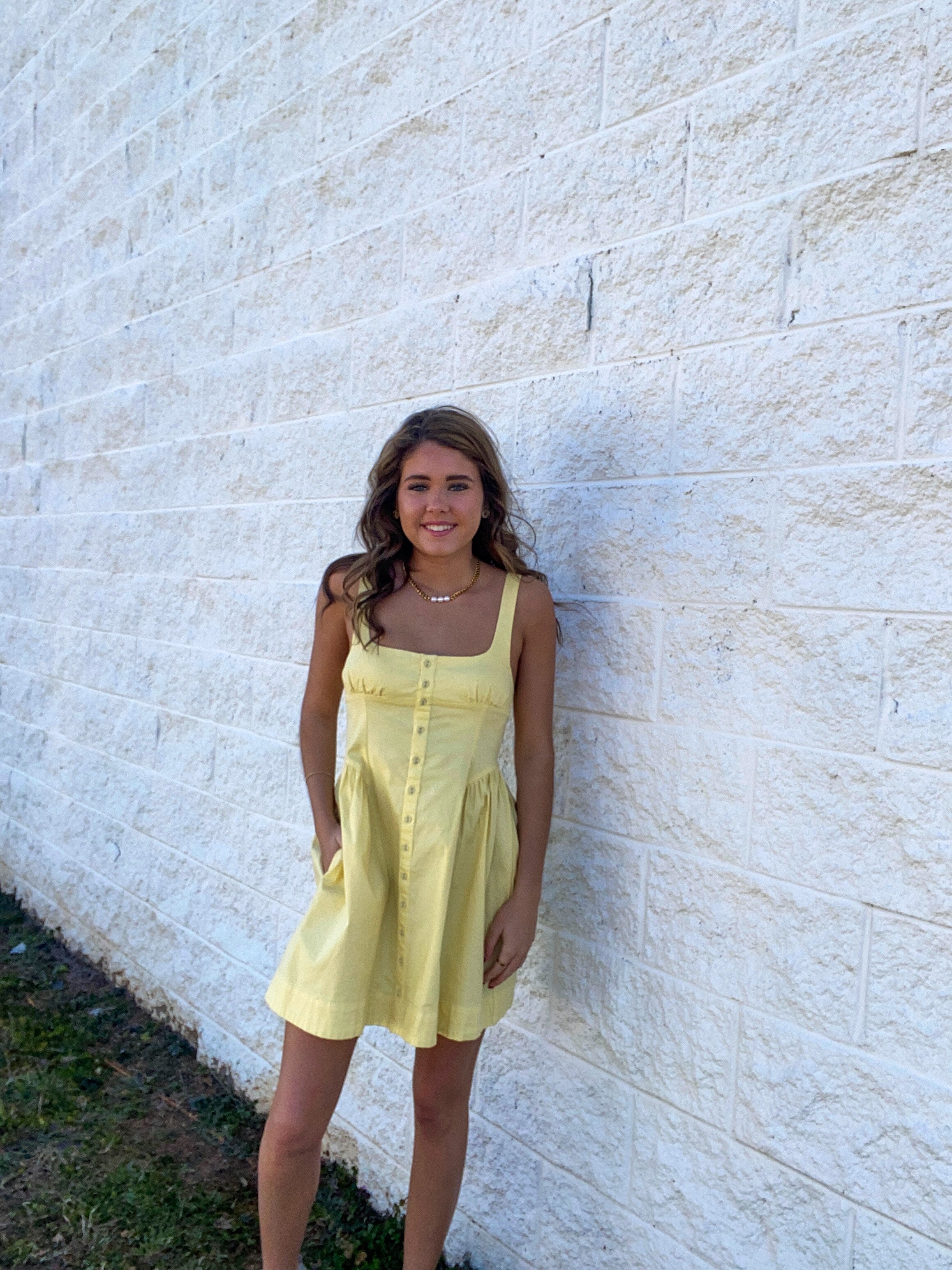 Free People - Astrid Oxford Mini Dress