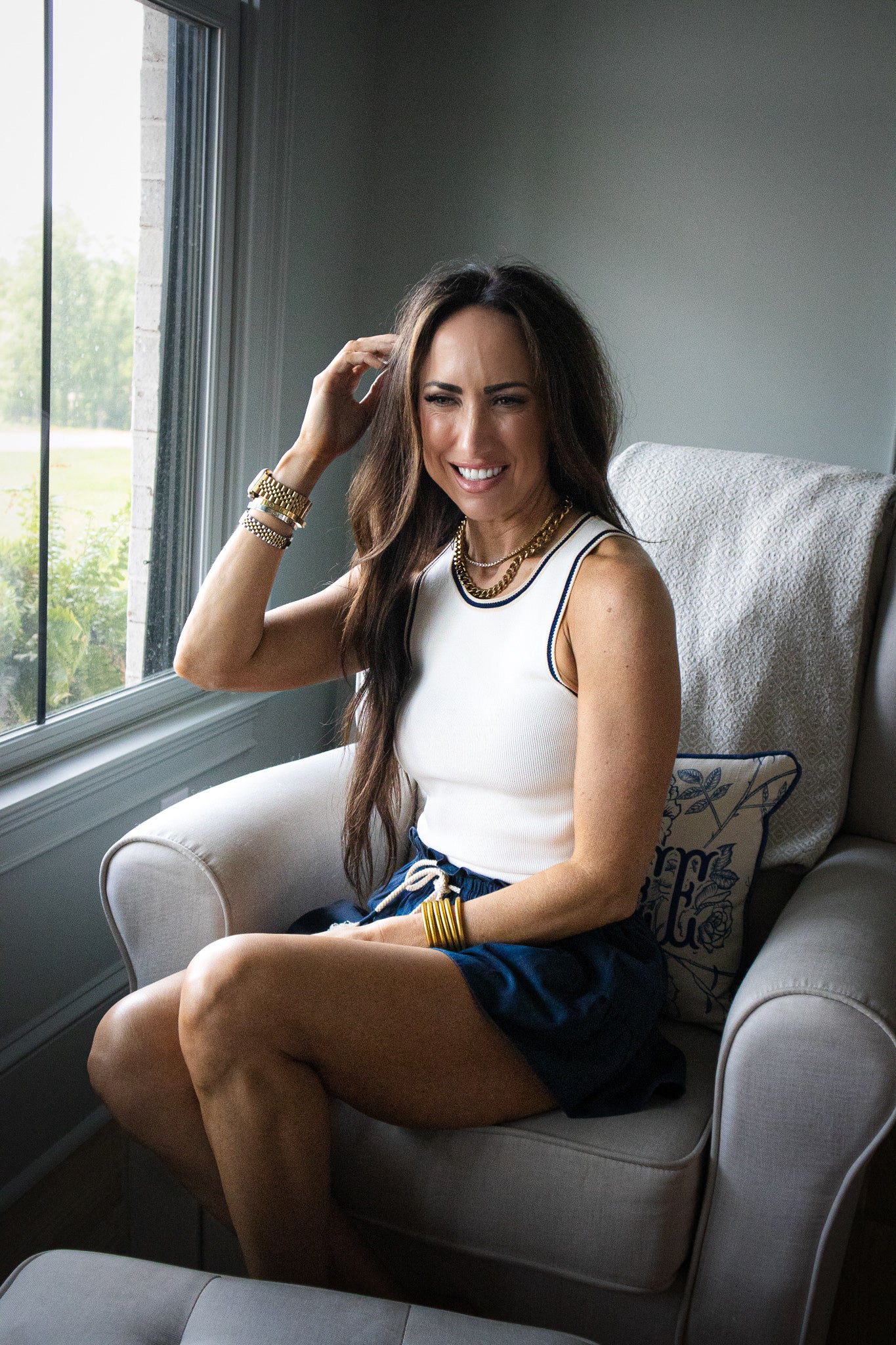 Anchor's Away Knit Tank Top