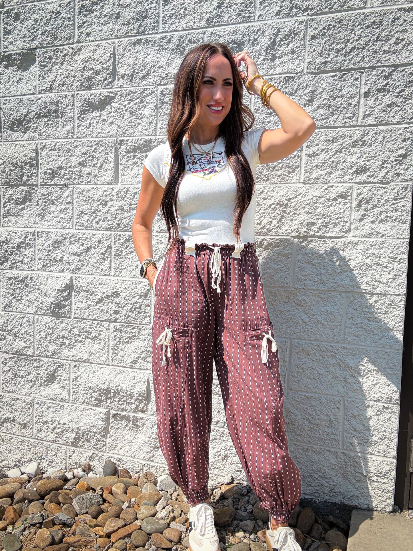 Free People - Wild Country Tee - COLORADO COMBO