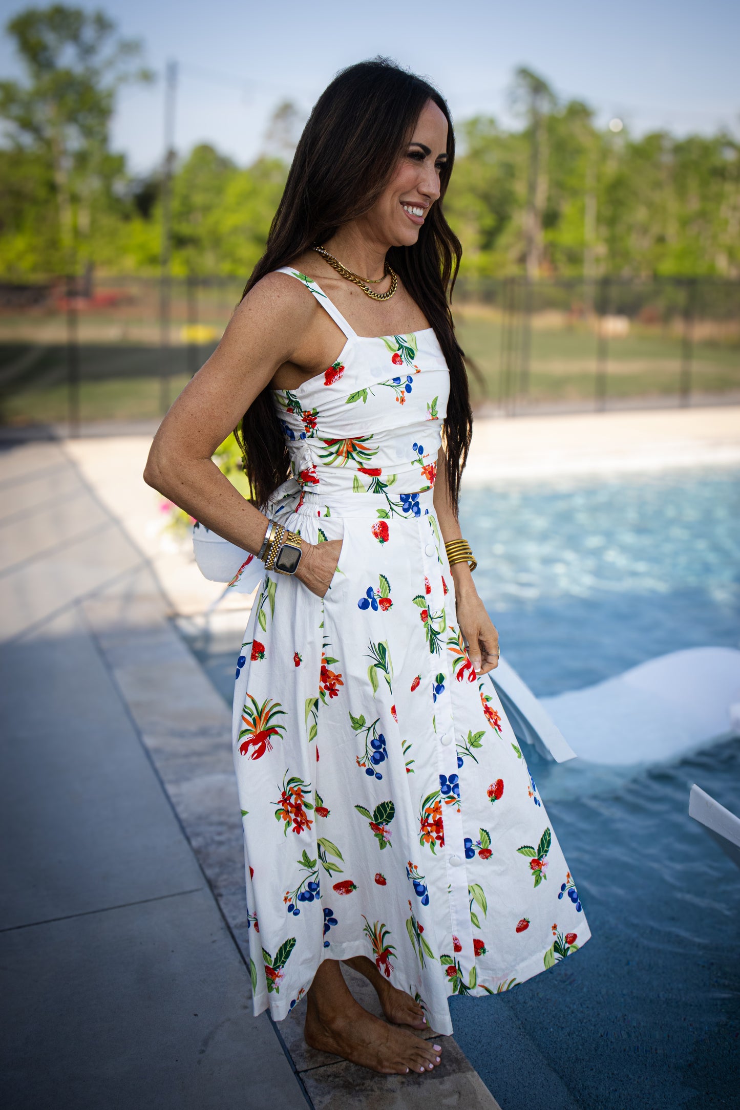 Tropic Twist Crop Top