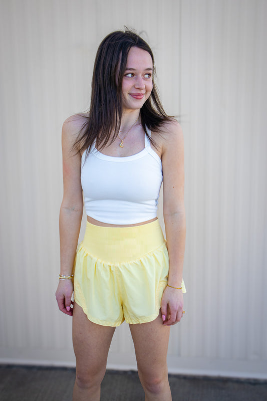 Free People - All Clear Solid Cami - WHITE