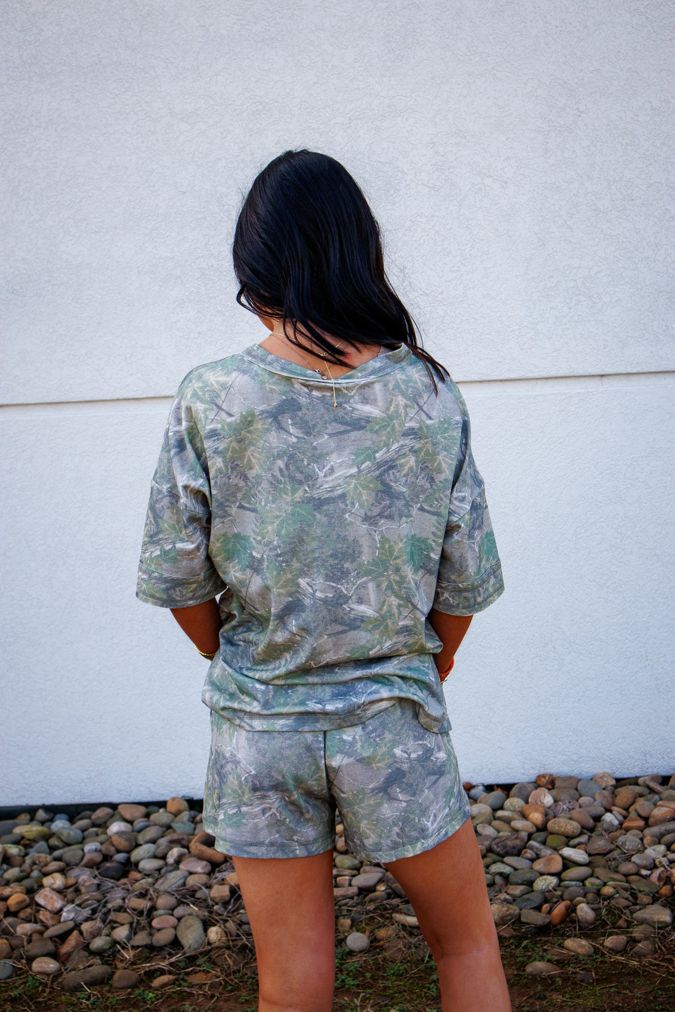 Cool Girl Camo Short Set