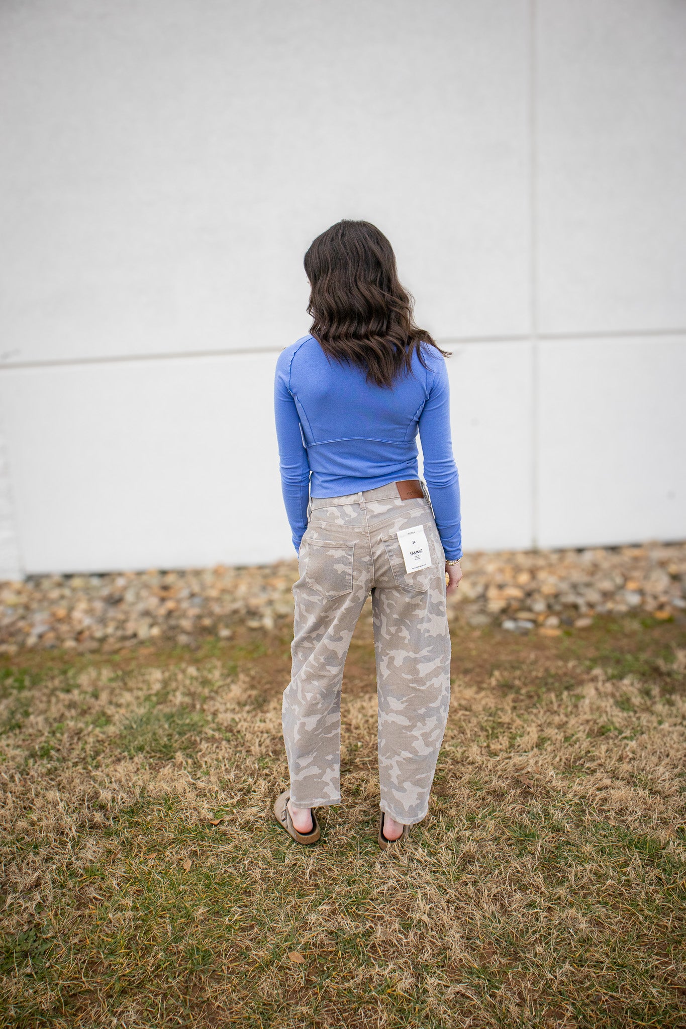 Hidden - Sammie Camo Barrel Jeans