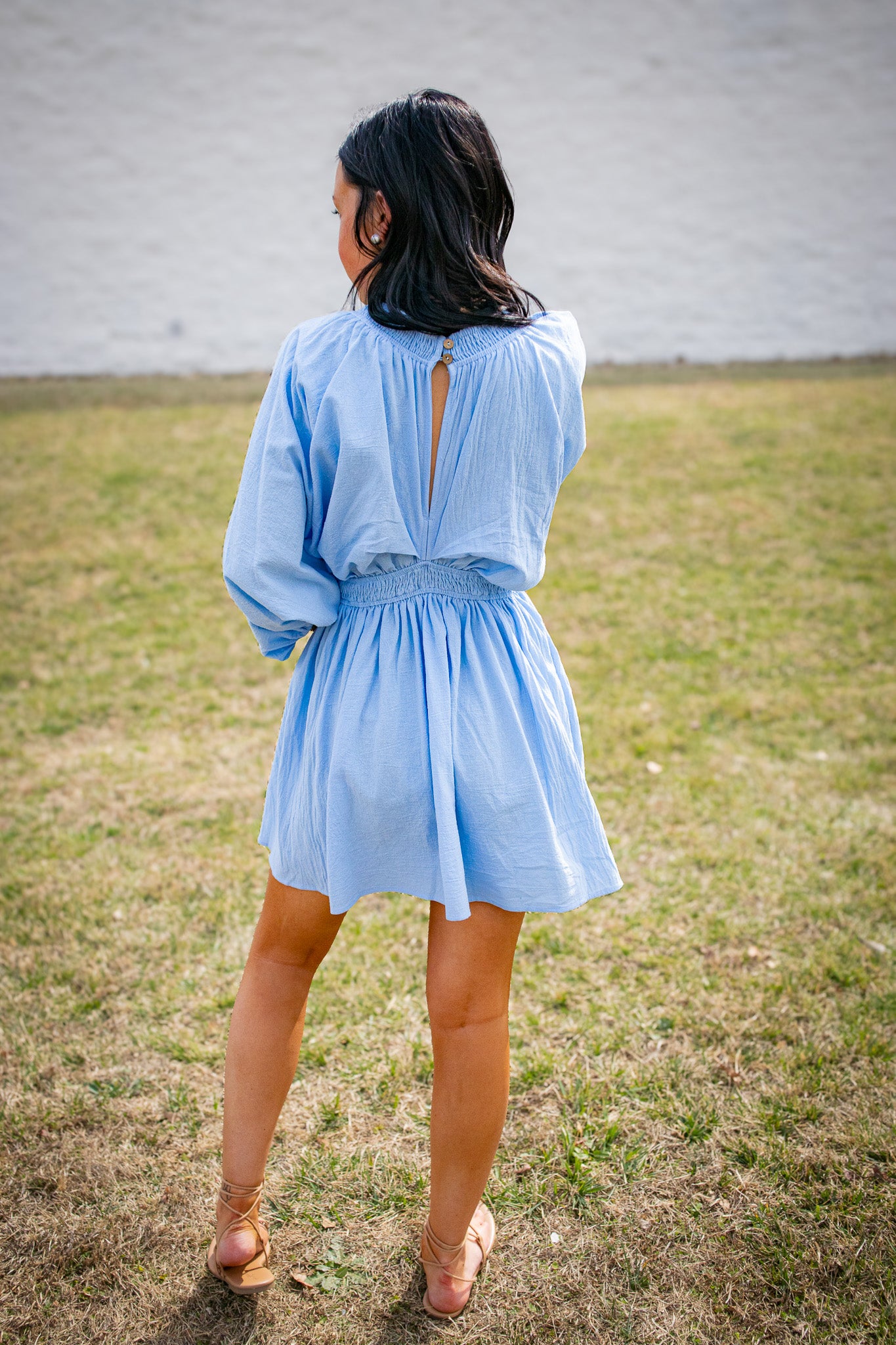 Blue Skies Mini Dress