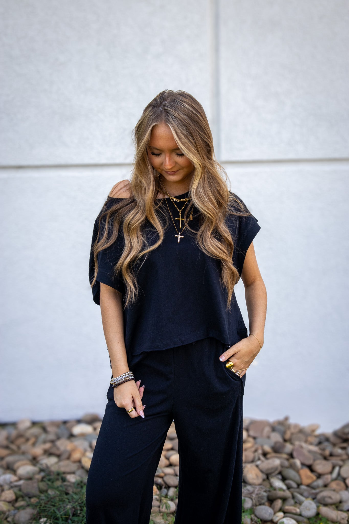 Everyday Essential Lounge Pants - BLACK