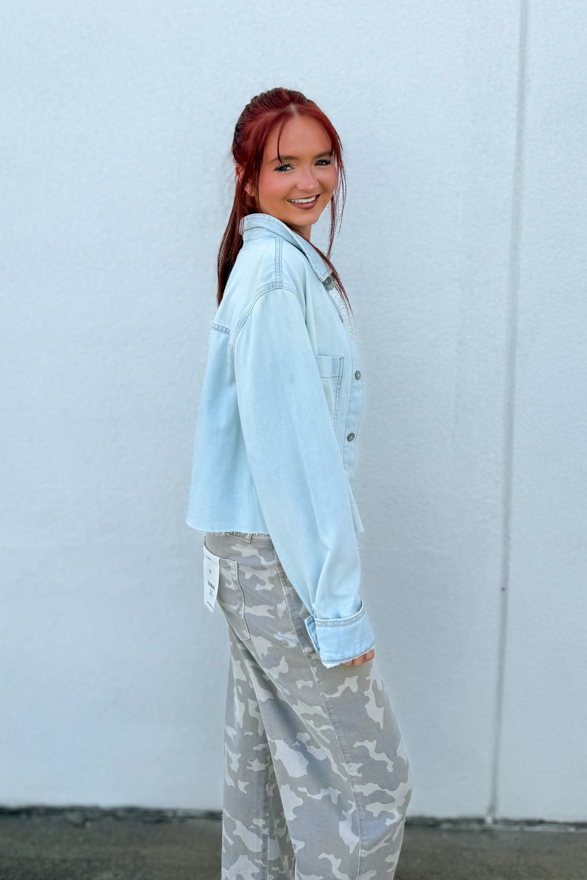 Hidden - Sammie Camo Barrel Jeans