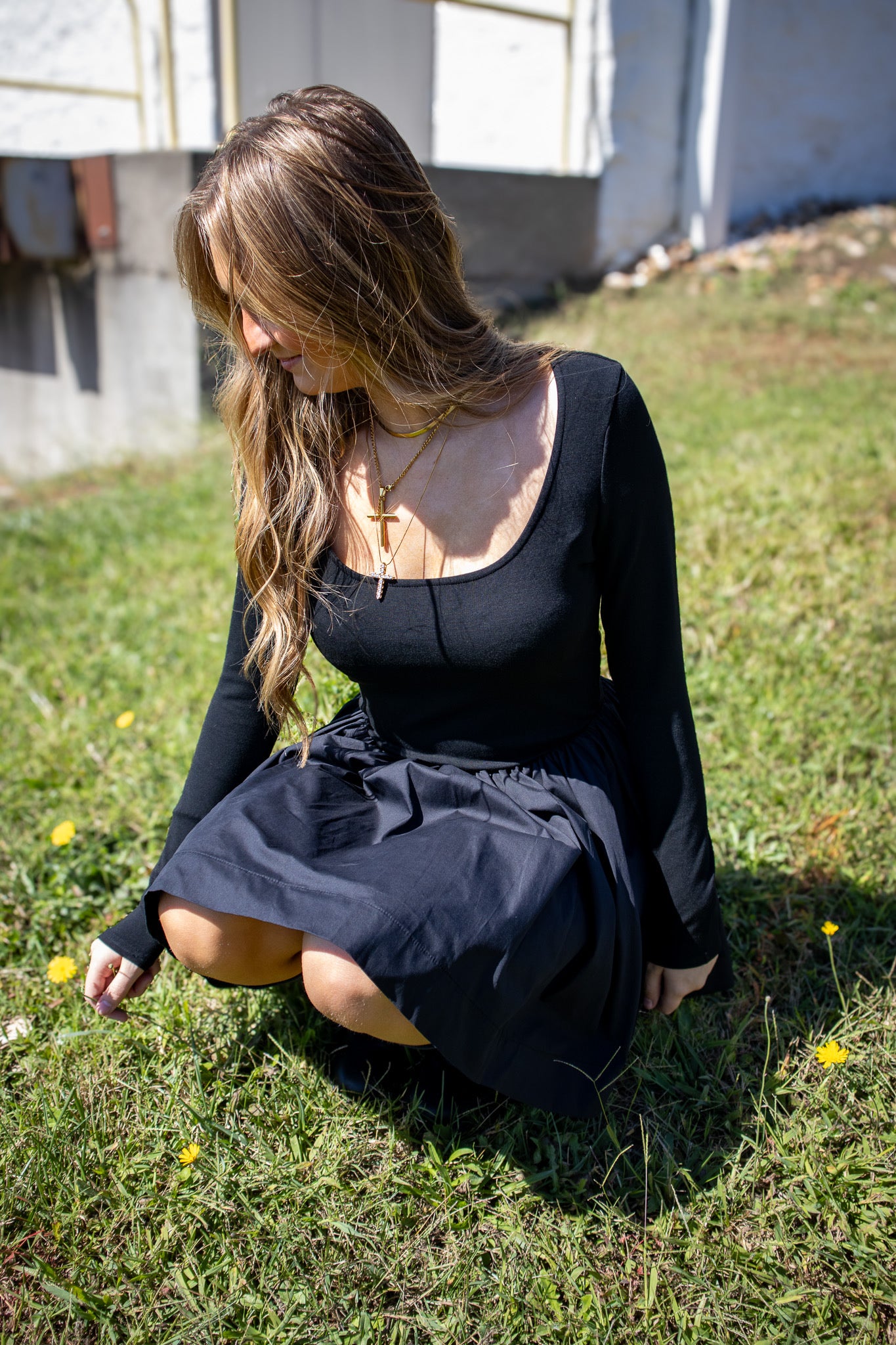 Classic Black Mini Dress