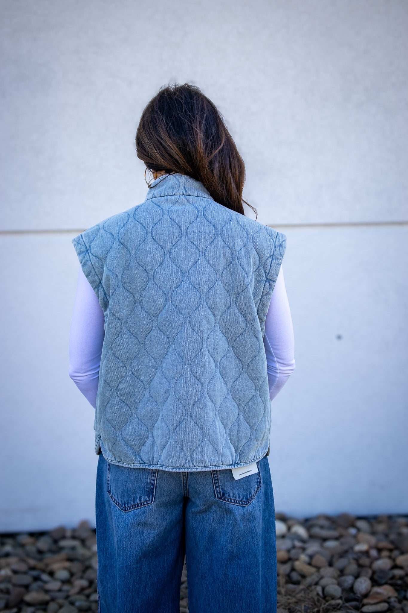 Darlin' Denim Quilted Vest