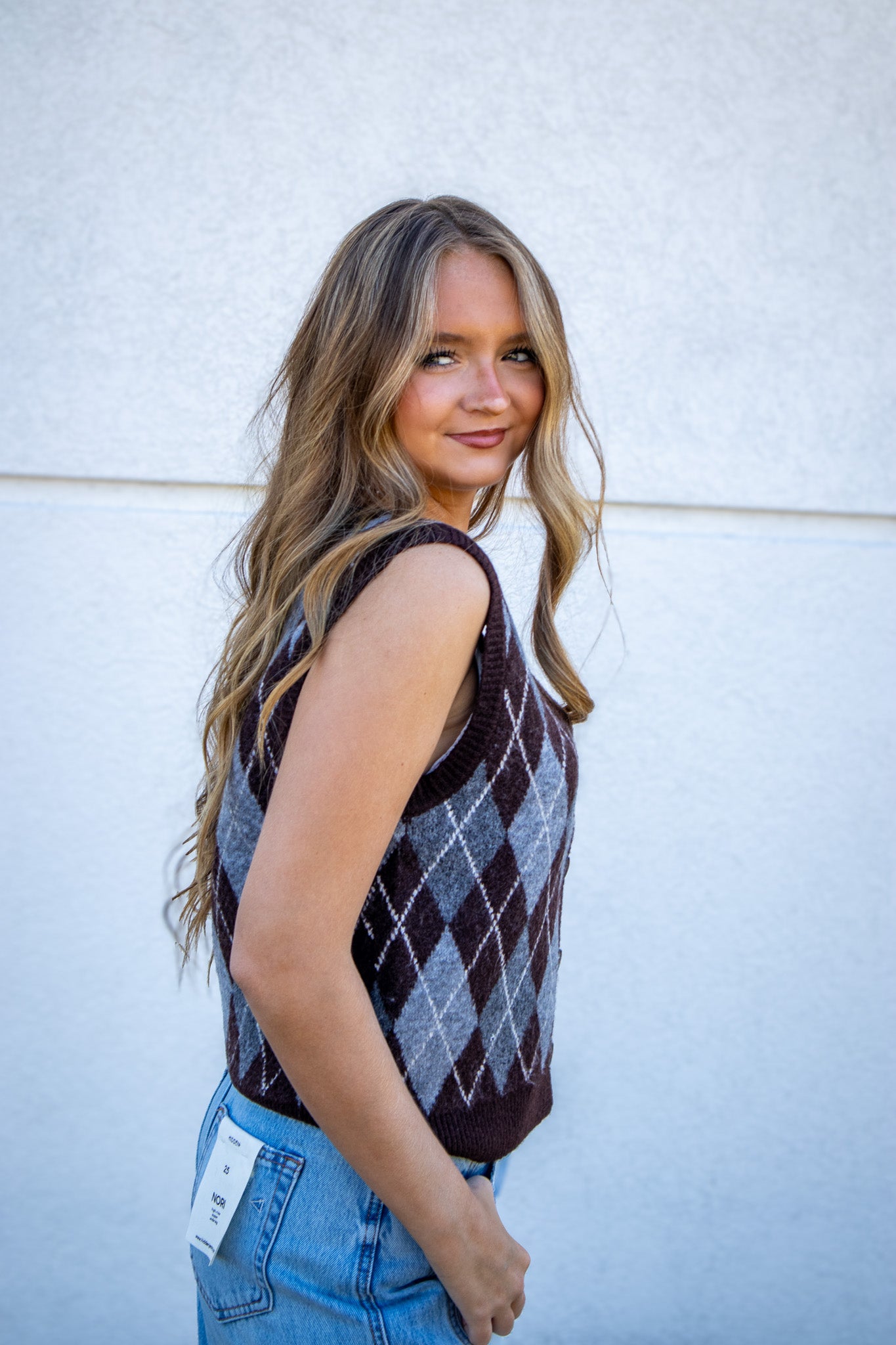 Autumn Argyle Sweater Vest