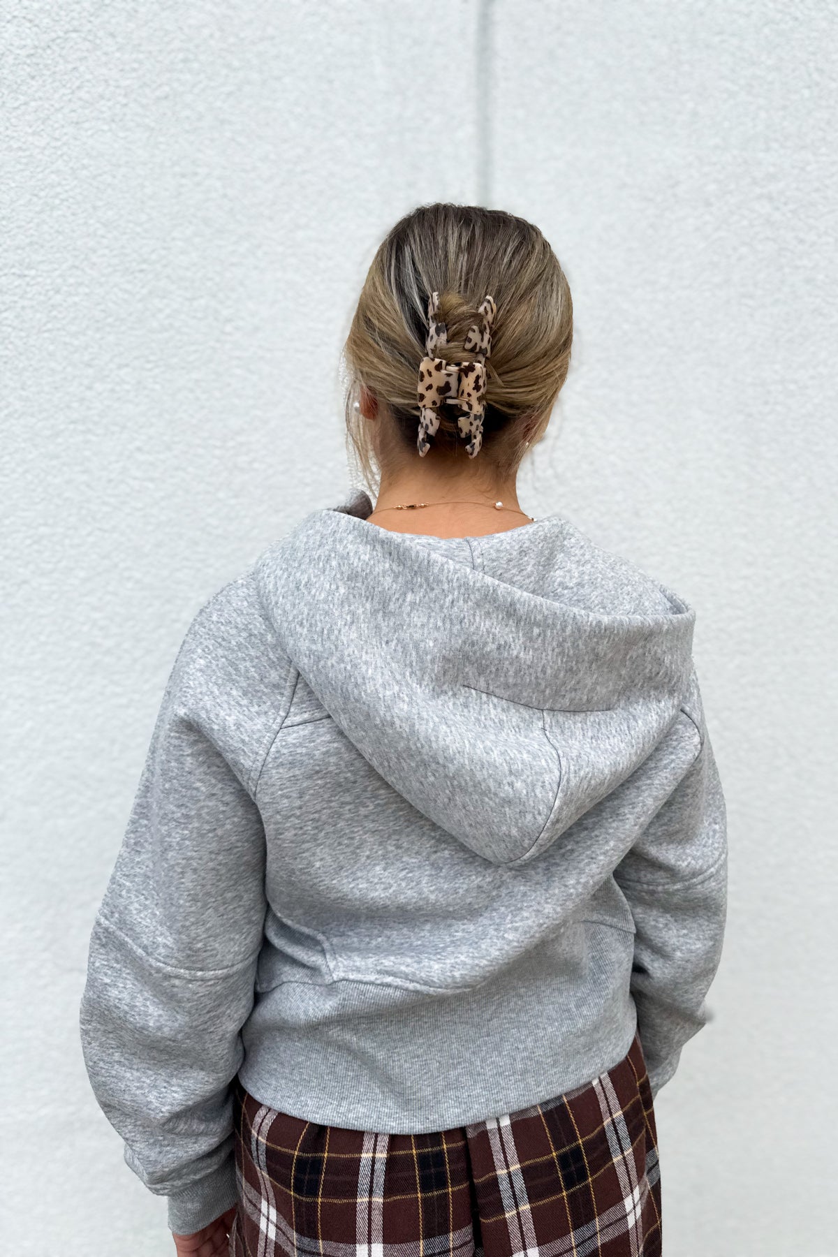 Essential Half-Zip Hoodie - HEATHERED GRAY