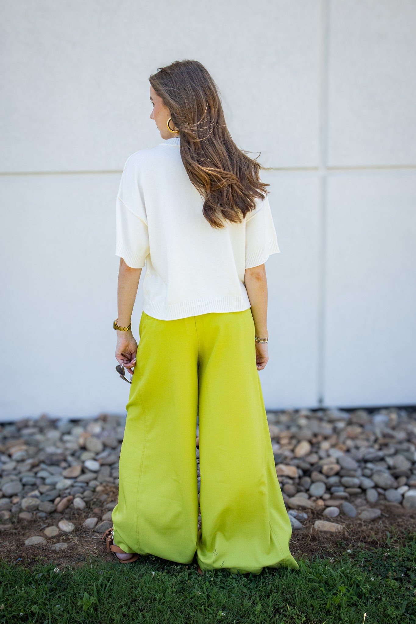 Ivory Ease Soft Knit Lightweight Sweater