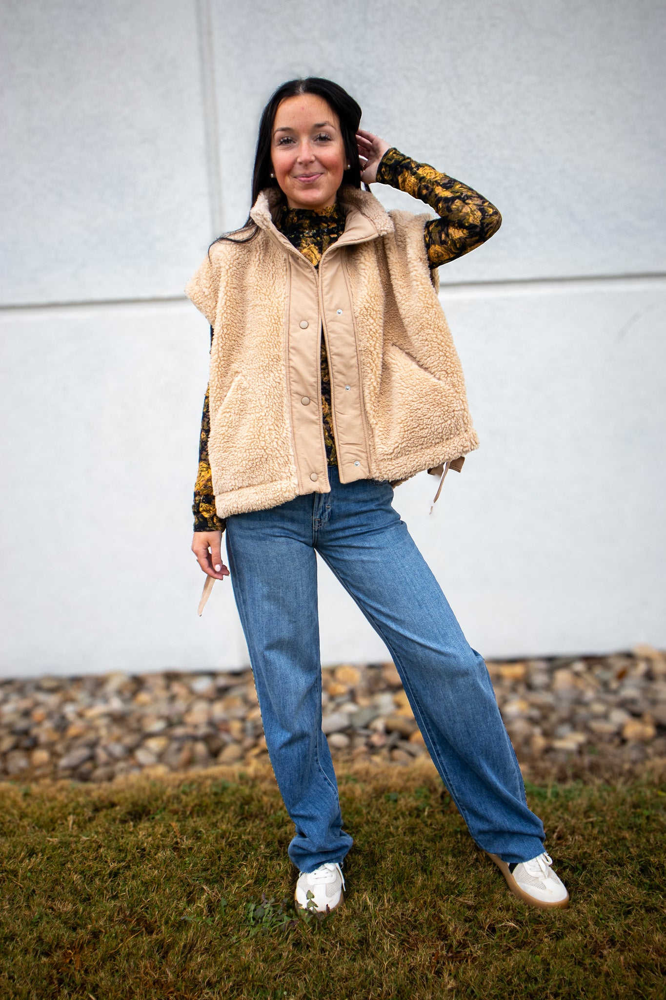 Hidden - Logan Medium Wash Super Soft 32" Dad Jeans