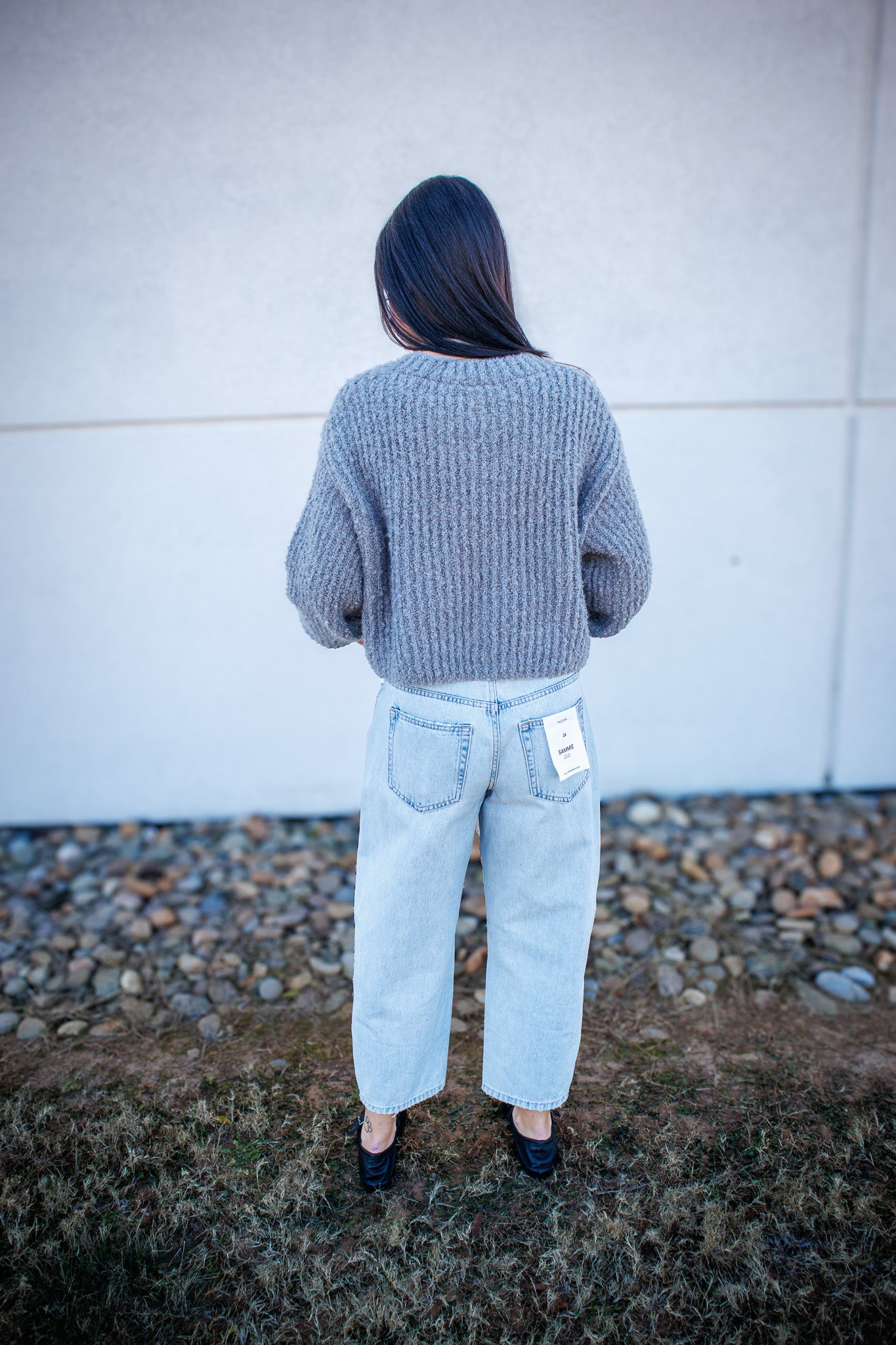 Cozy Knit Button Up Cardigan - HEATHER GRAY