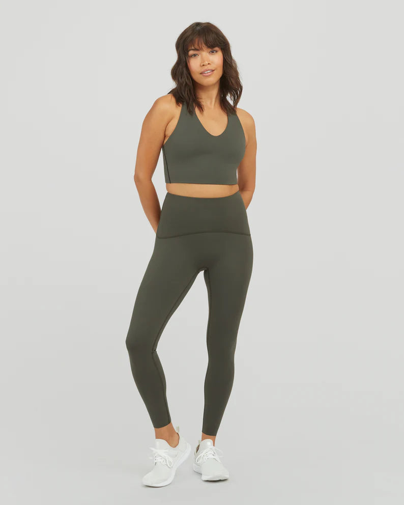 Spanx - Booty Boost® Active 7/8 Leggings - DARK PALM – Yes Doll Boutique LLC