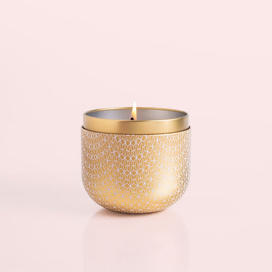 Capri Blue - EXOTIC BLOSSOM & BASIL - Gilded Tin, 12.5 oz