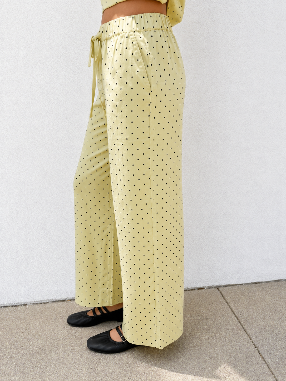 Pistachio Polka Dot Two Piece Set