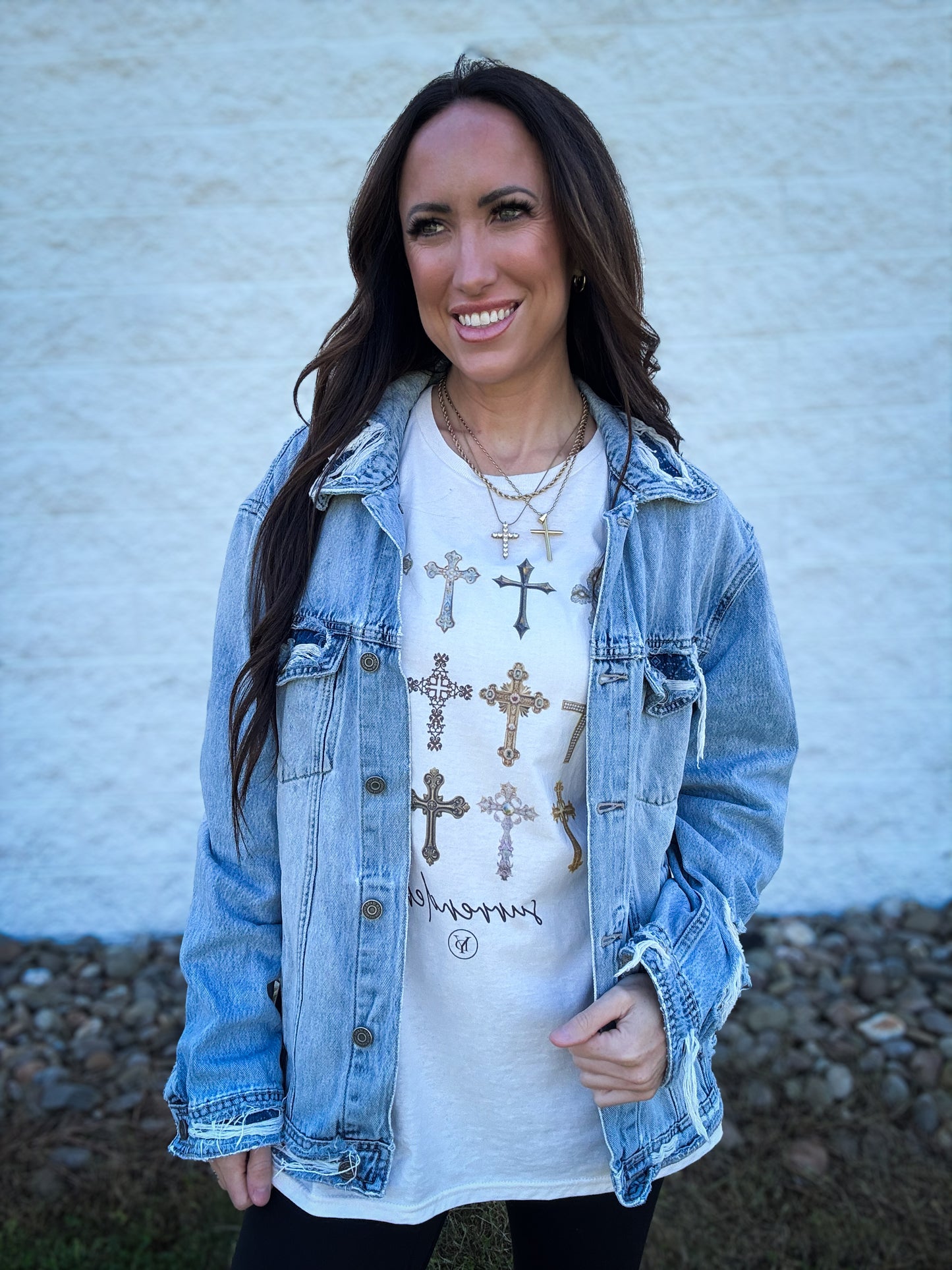 Surrender Cross Graphic Tee
