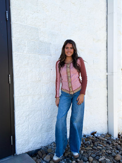 Free People - Instant Classic Tee - Pink Combo
