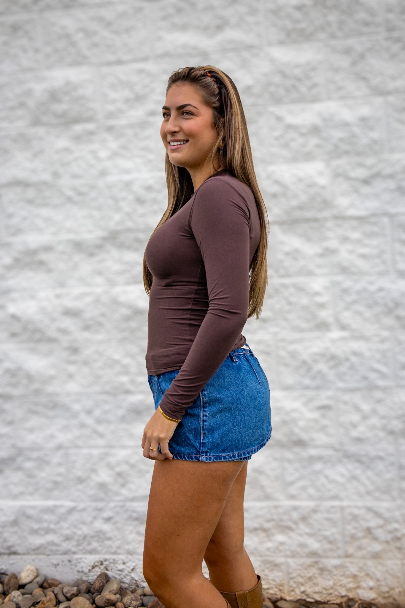 Better Than That Butter Soft Long Sleeve - CHOCOLATE