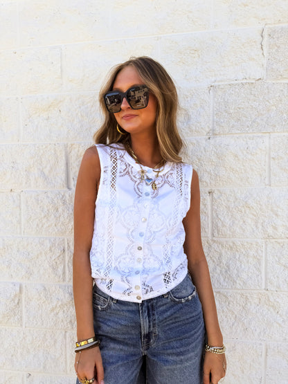 Free People - Jae Knit Top - IVORY