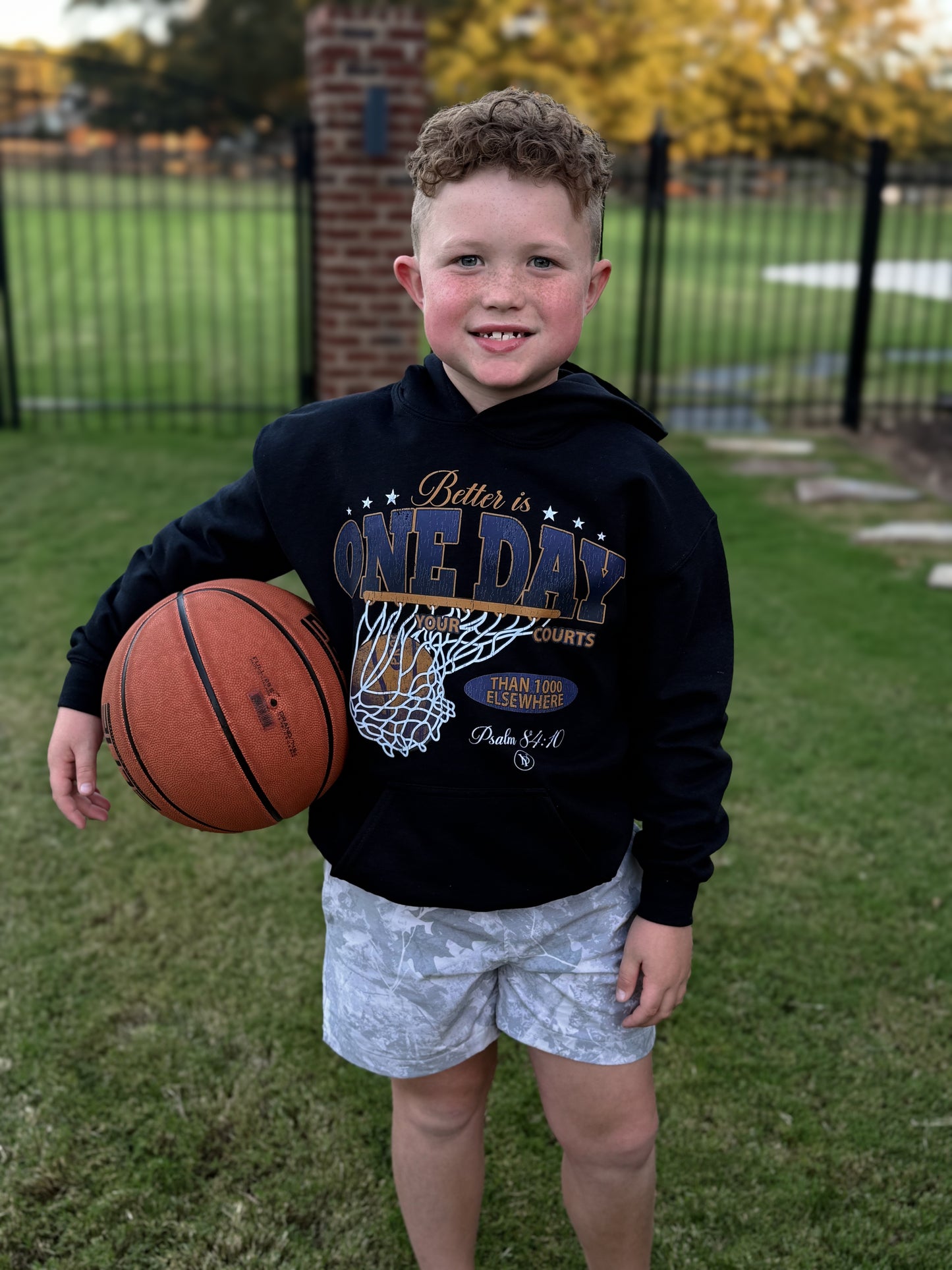 Better Is One Day Graphic Hoodie - KIDS