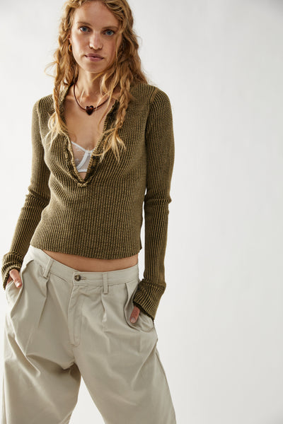 Free People - Colt Top - ARMY GREEN