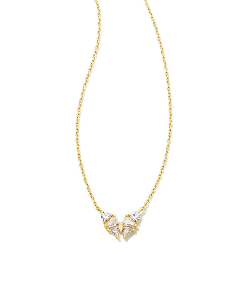 Kendra Scott - Blair Gold Butterfly Small Short Pendant Necklace