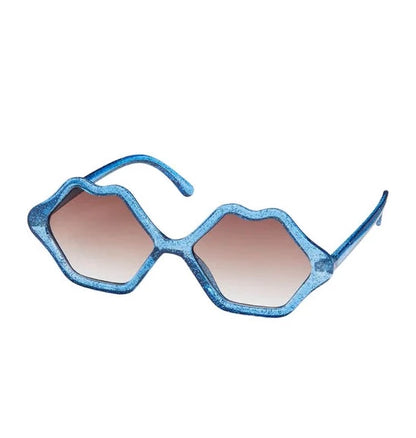 Glitter Lip Sunglasses - Vintage 1333