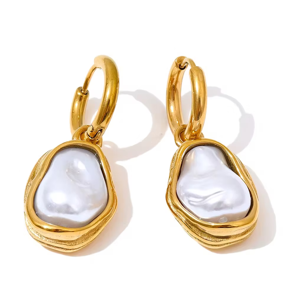 ADORN - Living Water Pearl Drop Earrings