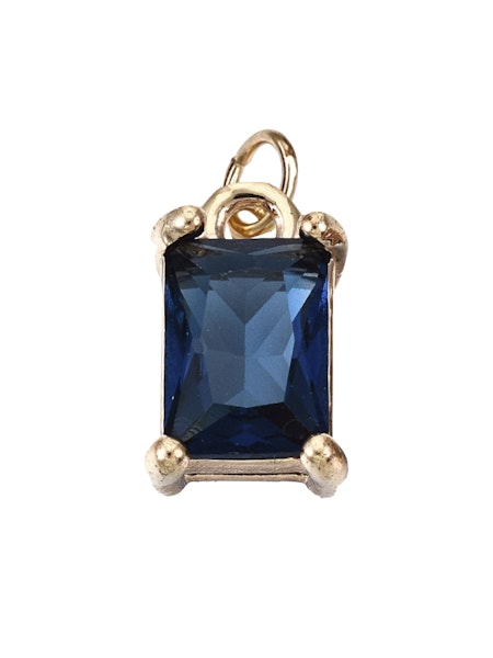 Farrah B - Jewel Gem Charm - NAVY