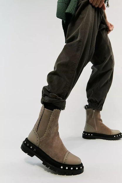 Free People - Tate Chelsea Boot - OYSTER