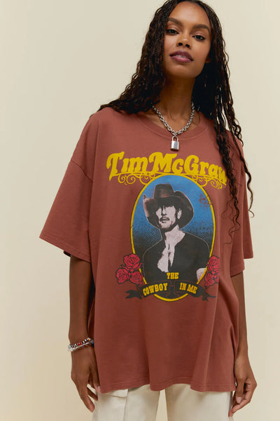 Daydreamer - Tim McGraw - The Cowboy In Me - One Size Tee