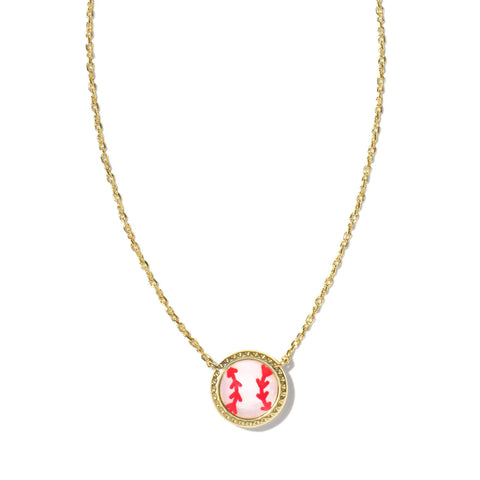 Kendra Scott - Baseball Short Pendant Necklace
