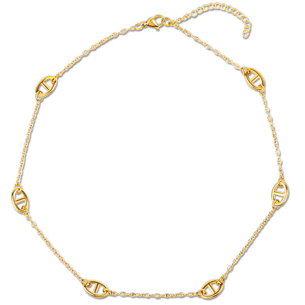 Ellie Vail - Mabel Anchor Chain Necklace